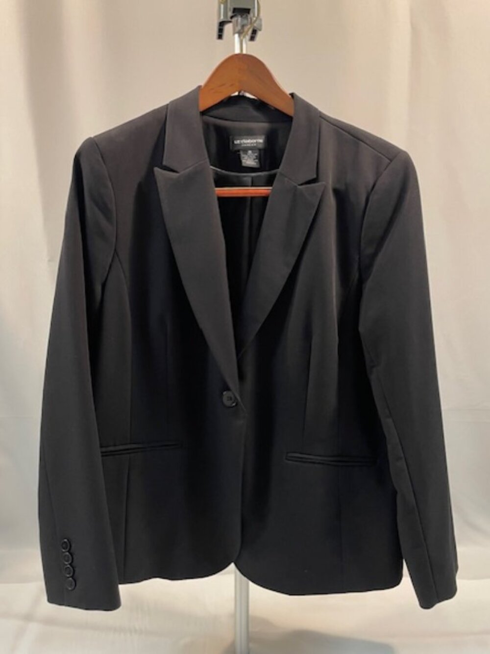 Women's Liz Claiborne Career Black Blazer
